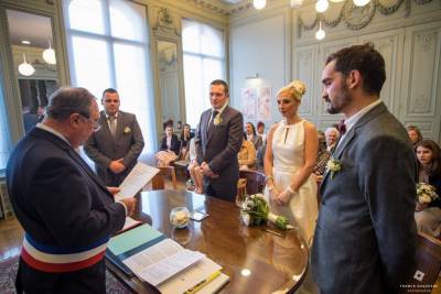 mariage civile à la mairie de Lambersart