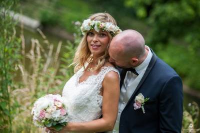 photo de couple au manoir aux loups